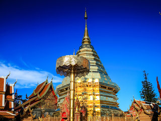 Bangkok – Chiang Mai: Doi Suthep Temple Tour (B, L, D)