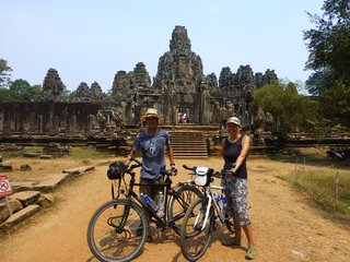 Angkor Temple Cycling Tour (Cycling distance: 48km) (B, L)