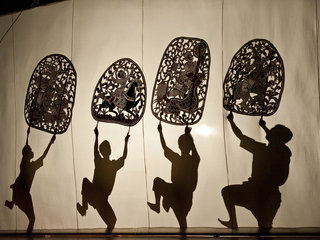 Shadow Puppet Theater in Siem Reap