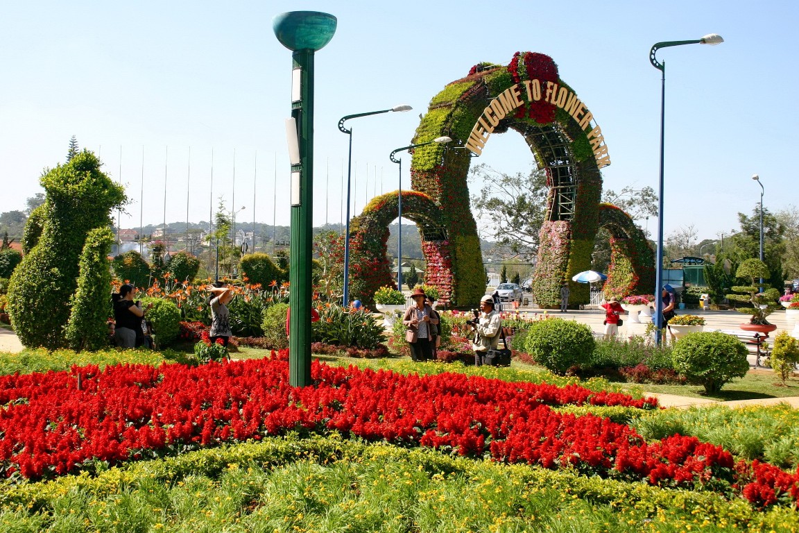 Da Lat Flower Garden | Da Lat Attractions | Viet Holiday Travel